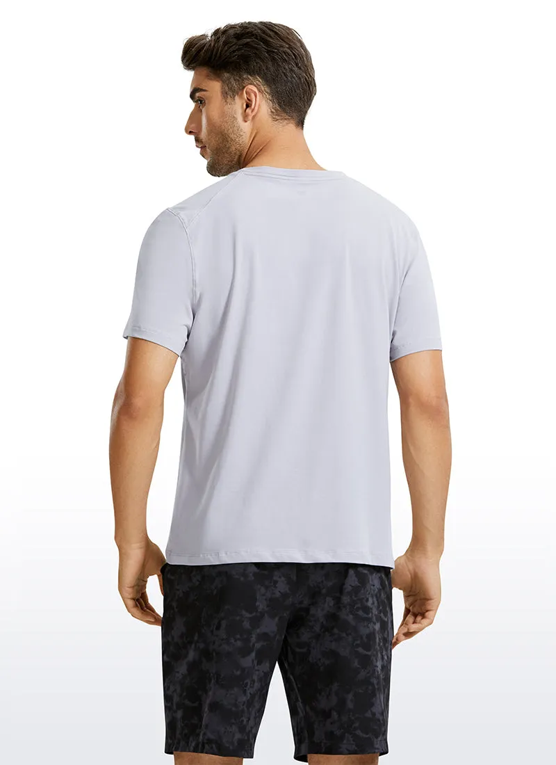 Pima Cotton Short Sleeve Round Neck