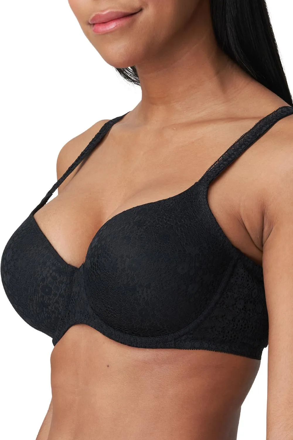 Prima Donna Twist Epirus Padded Bra Heart Shape, Black (0241970)