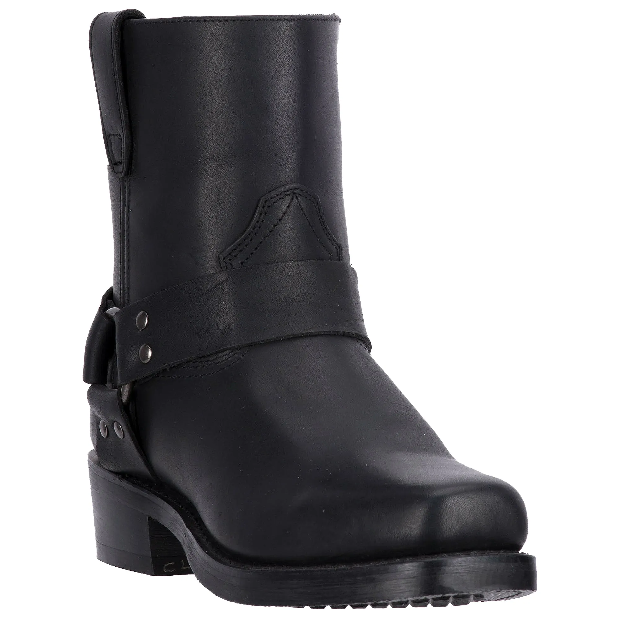 REV UP LEATHER HARNESS BOOT