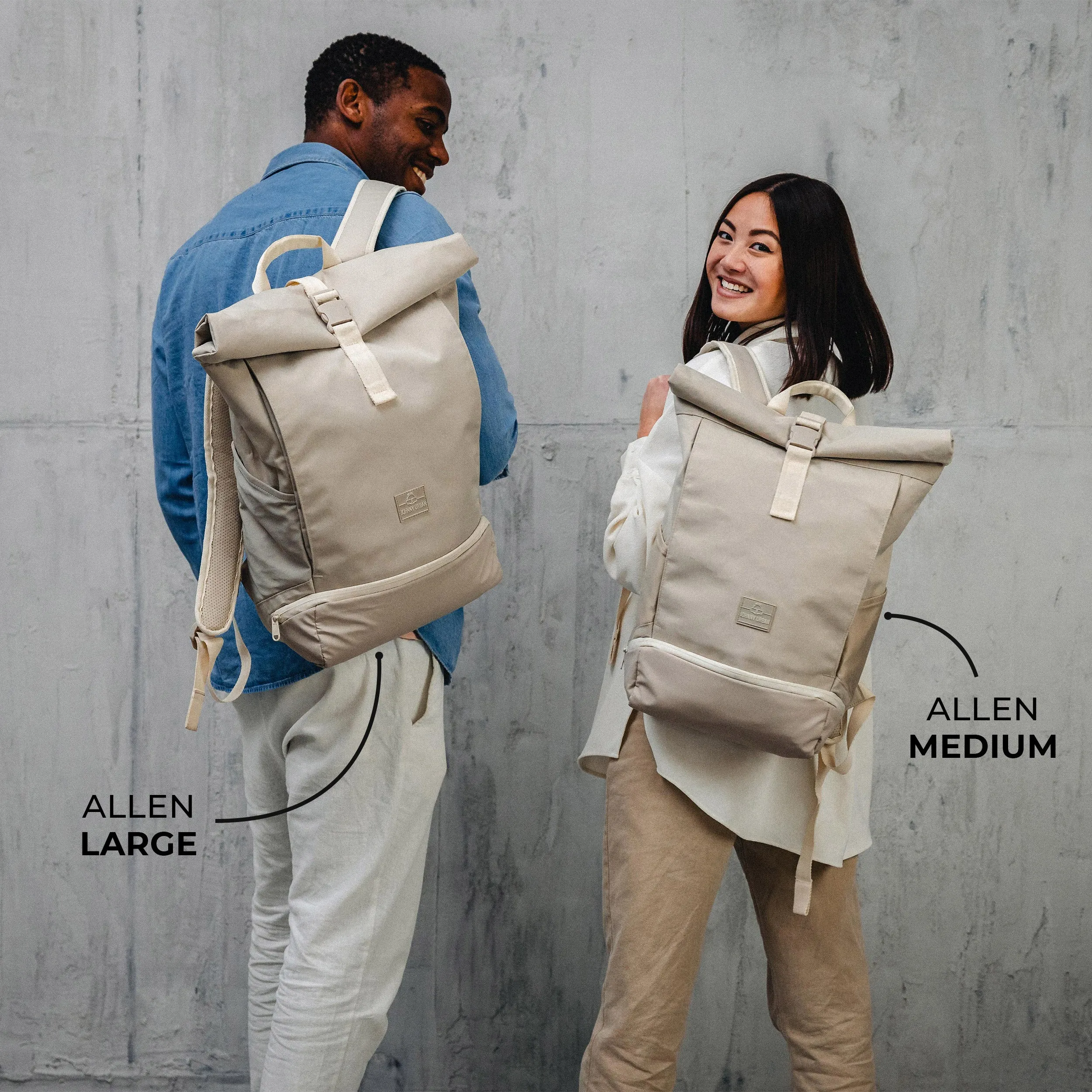 Rolltop Rucksack "Allen Medium"