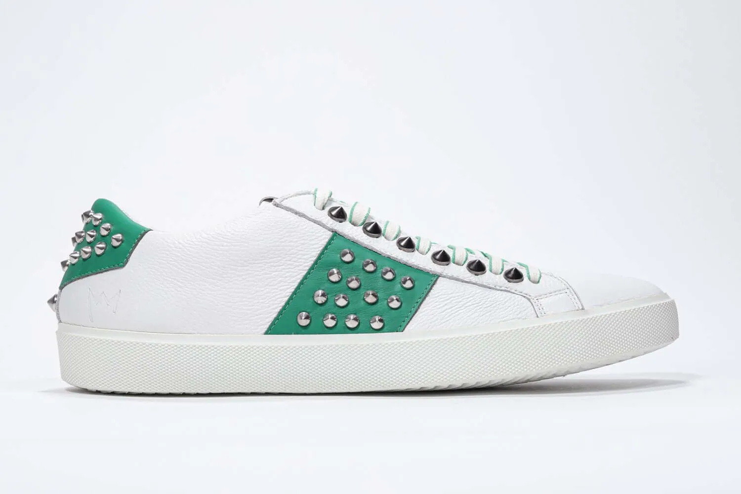 STUDLIGHT | White & Green - Low Top - Men