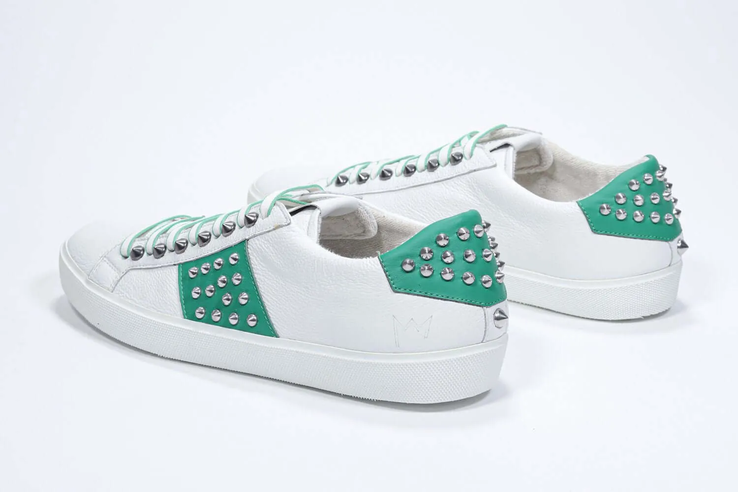 STUDLIGHT | White & Green - Low Top - Men