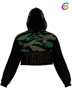 TD-CRPHD-002 360° Custom Cropped Hoodie