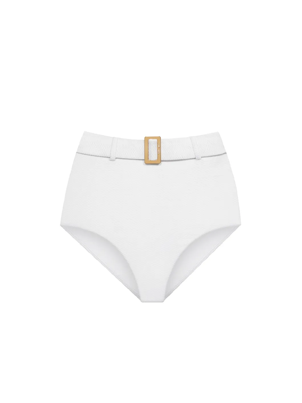 The Belted Brief - Ivory Honeycomb