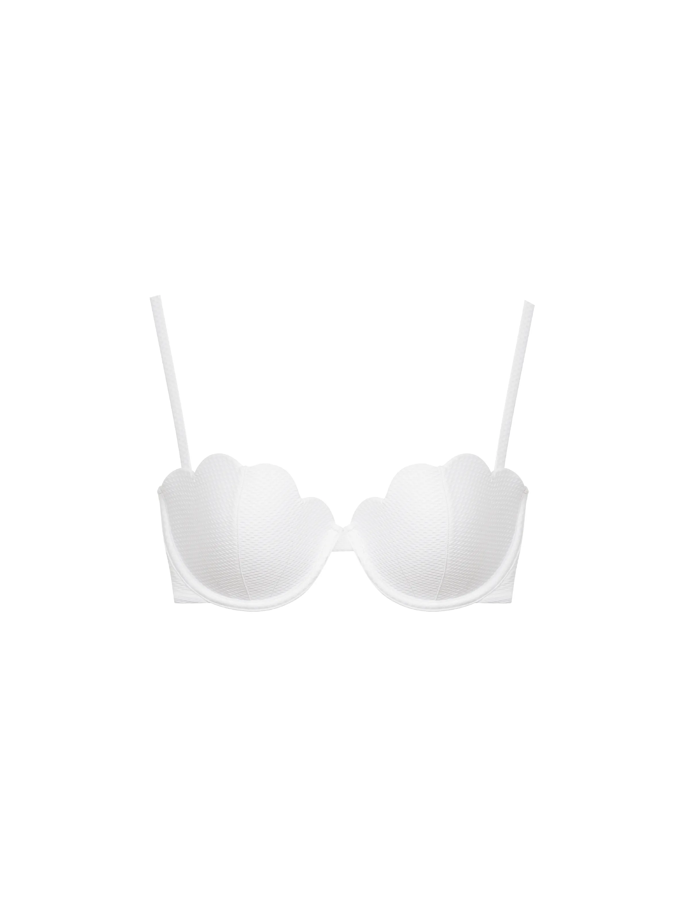 The Contour Bra - Ivory Honeycomb