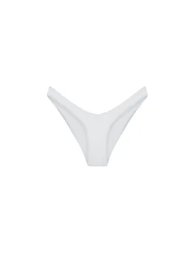 The High Cut French Brief - Ivory Honeycomb