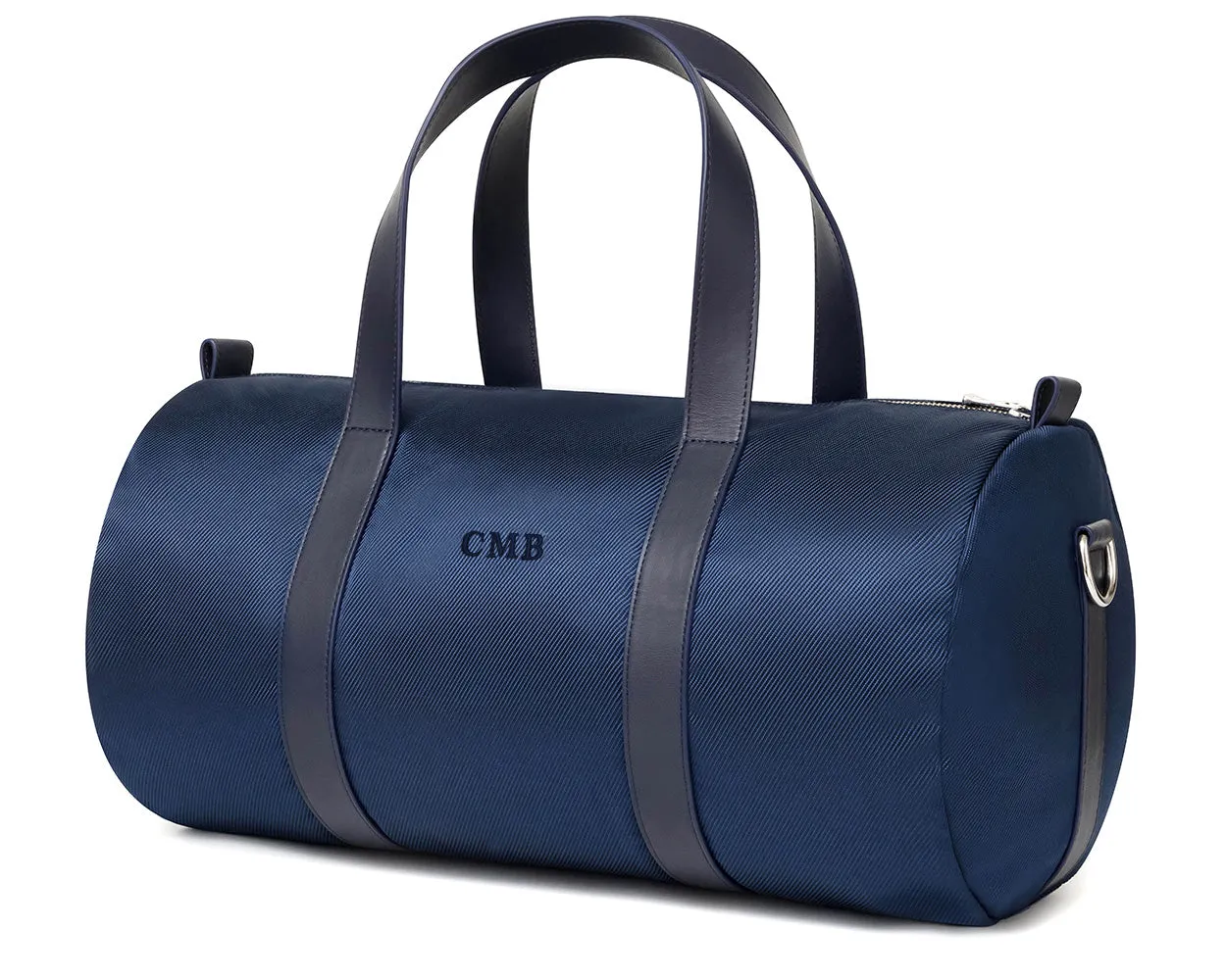 The Marston Banker Bag: Navy Ballistic - Navy Embroidery