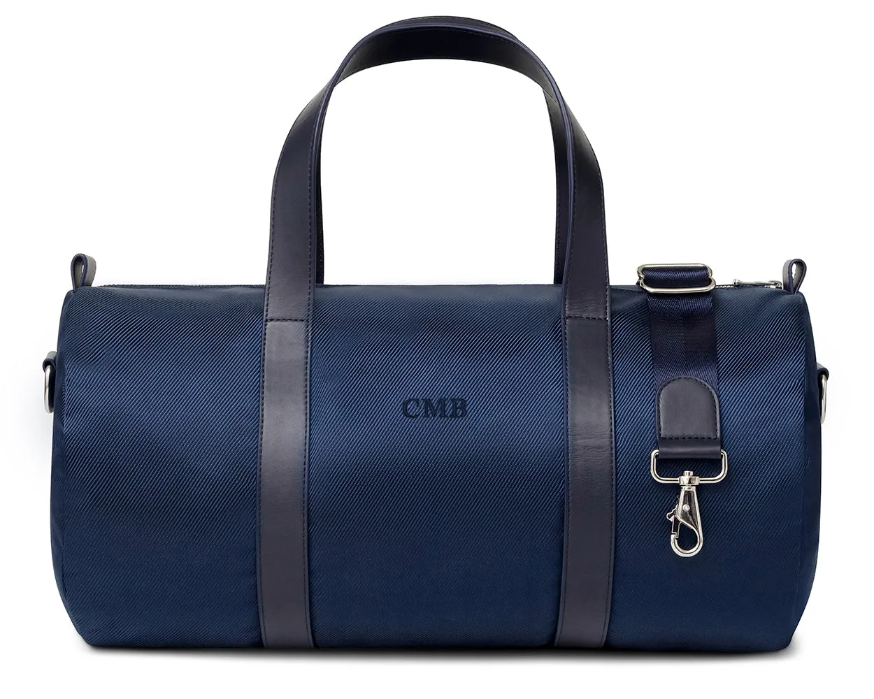 The Marston Banker Bag: Navy Ballistic - Navy Embroidery