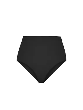 The Sculpting High Waist Brief - True Black