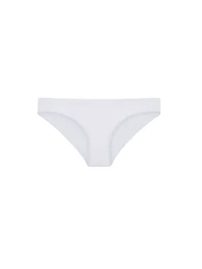 The Seamless Low Rise Brief (Full coverage) - Ivory Honeycomb