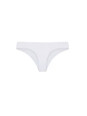 The Seamless Low Rise Brief (Moderate coverage) - Ivory Honeycomb