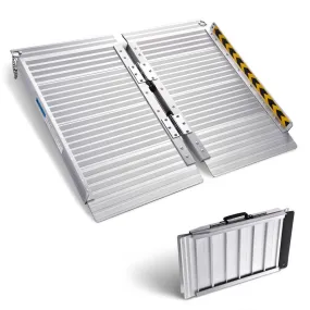 TheLAShop 2'x29 Aluminum Ramp Single-Fold 600lb Capacity