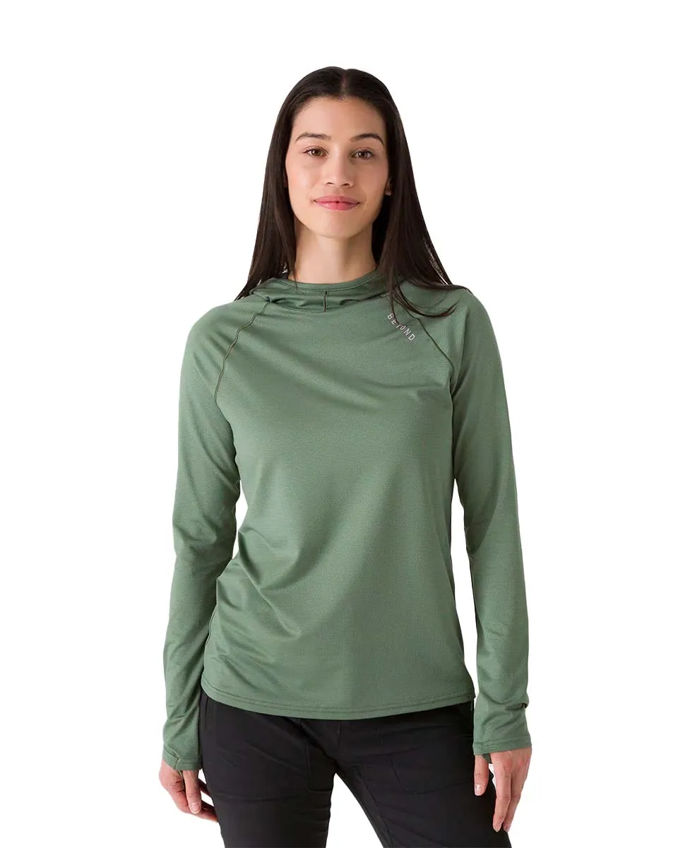 Women's Geo-T Hooded L.S. Shirt